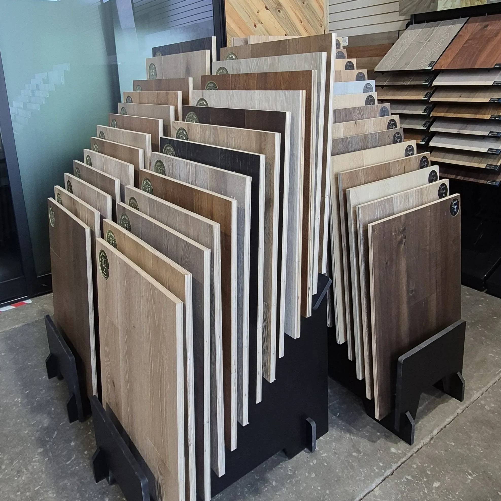 Product samples at showroom | Total Floors