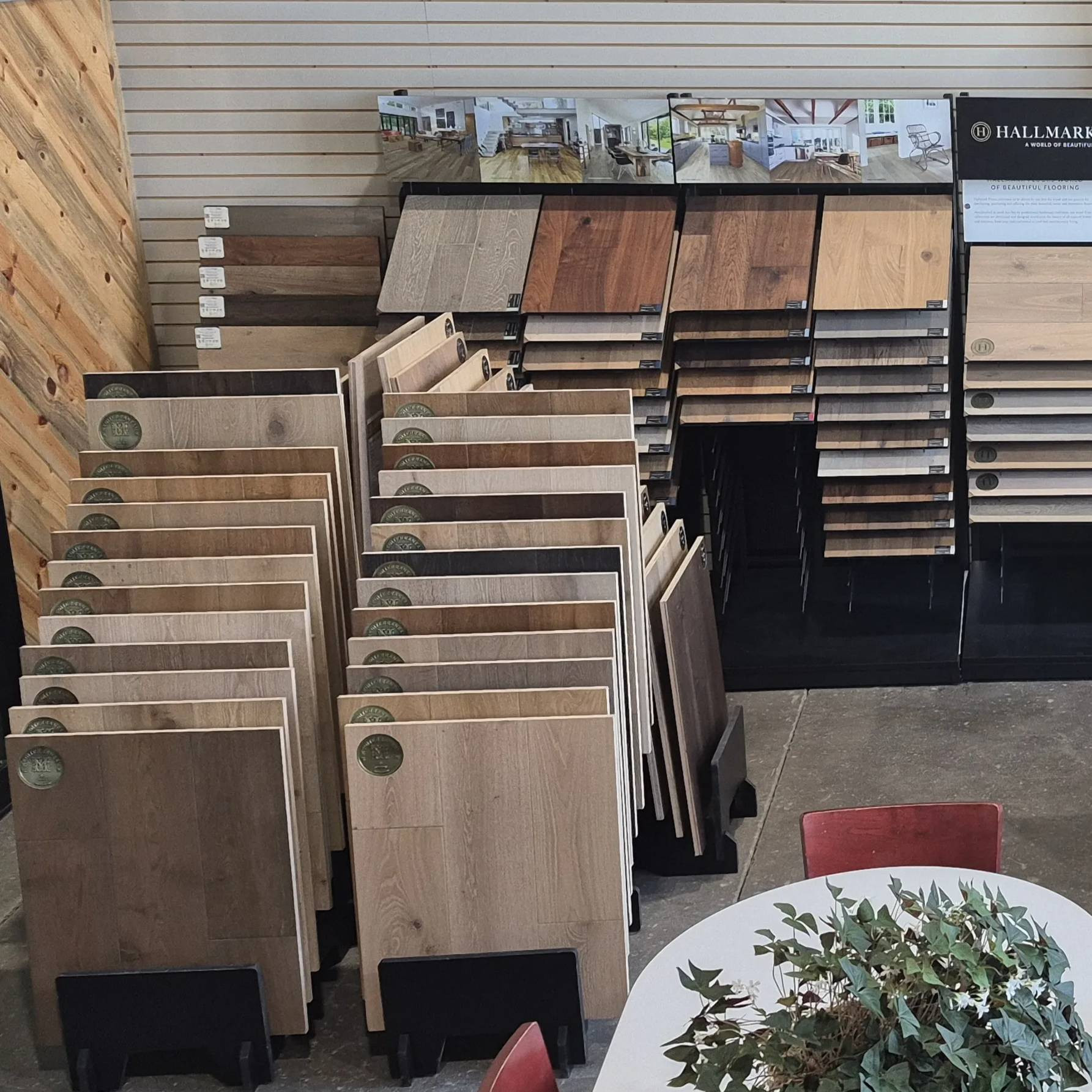 Product samples at showroom | Total Floors